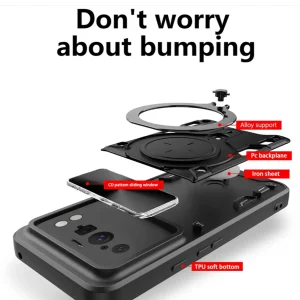 کاور اسپارتان مدل Magnet Ring Strap مناسب برای گوشی موبایل گوگل Pixel 8 Pro به همراه بند آویز