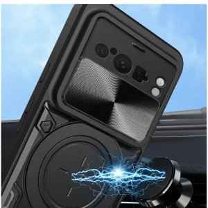 کاور اسپارتان مدل Magnet Ring Strap مناسب برای گوشی موبایل گوگل Pixel 8 Pro به همراه بند آویز