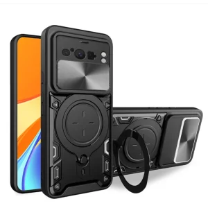 کاور اسپارتان مدل Magnet Ring Strap مناسب برای گوشی موبایل گوگل Pixel 8 Pro به همراه بند آویز