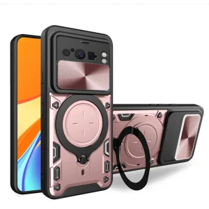 کاور اسپارتان مدل Magnet Ring Strap مناسب برای گوشی موبایل گوگل Pixel 8 Pro به همراه بند آویز