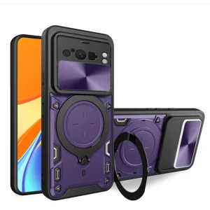 کاور اسپارتان مدل Magnet Ring Strap مناسب برای گوشی موبایل گوگل Pixel 8 Pro به همراه بند آویز