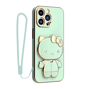 کاور اسپارتان مدل Kitty مناسب برای گوشی موبایل اپل Iphone 11 Pro Max به همراه بند نگهدارنده