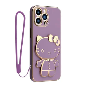 کاور اسپارتان مدل Kitty مناسب برای گوشی موبایل اپل Iphone 11 Pro Max به همراه بند نگهدارنده