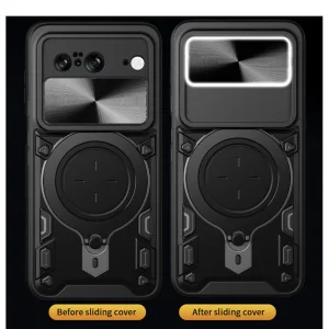 کاور اسپارتان مدل Magnet Ring Strap مناسب برای گوشی موبایل گوگل Pixel 8 به همراه بند آویز