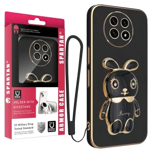 کاور اسپارتان مدل  Bunny Strap مناسب برای گوشی موبایل ریلمی 12 5G به همراه بند