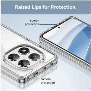 کاور اپیکوی مدل Transparent Clear مناسب برای گوشی موبایل شیائومی Redmi Note 14 Pro 4G