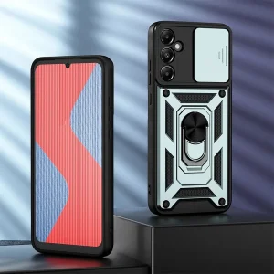 کاور اسپارتان مدل Defender Armor Strap مناسب برای گوشی موبایل سامسونگ Galaxy M14 4G به همراه بندآویز