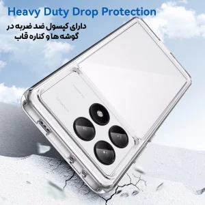کاور اسپارتان مدل Airbag Space مناسب برای گوشی موبایل شیائومی Poco X6 Pro