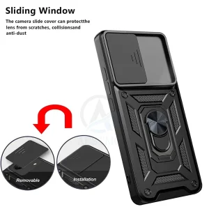 کاور اسپارتان مدل Defender Armor Strap مناسب برای گوشی موبایل موتورولا Moto Edge 50 Pro به همراه بند