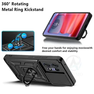 کاور اسپارتان مدل Defender Armor Strap مناسب برای گوشی موبایل موتورولا Moto Edge 50 Pro به همراه بند