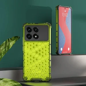کاور اسپارتان مدل HoneyComb مناسب برای گوشی موبایل شیائومی Poco F6 Pro / Redmi K70 / K70 Pro