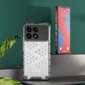 کاور اسپارتان مدل HoneyComb مناسب برای گوشی موبایل شیائومی Poco F6 Pro / Redmi K70 / K70 Pro