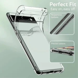 کاور اسپارتان مدل Airbag Strap مناسب برای گوشی موبایل گوگل Pixel 7A به همراه بند آویز