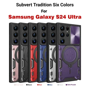 کاور اسپارتان مدل Magnet Ring Strap مناسب برای گوشی موبایل سامسونگ Galaxy S24 Ultra