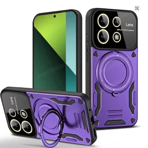 کاور گاردتک مدل Hybrid Armor مناسب برای گوشی موبایل شیائومی Redmi Note 13 Pro 4G/Poco M6 Pro همراه با بند