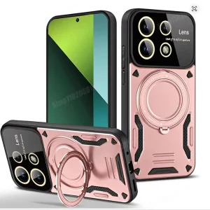 کاور گاردتک مدل Hybrid Armor مناسب برای گوشی موبایل شیائومی Redmi Note 13 Pro 4G/Poco M6 Pro همراه با بند