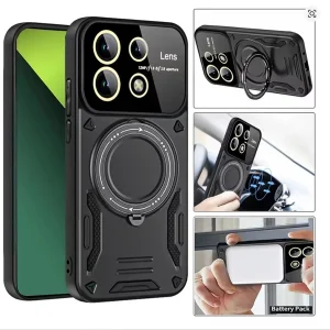 کاور گاردتک مدل Hybrid Armor مناسب برای گوشی موبایل شیائومی Redmi Note 13 Pro 4G/Poco M6 Pro همراه با بند
