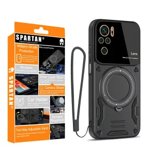 کاور اسپارتان مدل Hybrid Strap مناسب برای گوشی موبایل شیائومی Redmi Note 10s / Redmi Note 10 4G / Poco M5s  به همراه بند