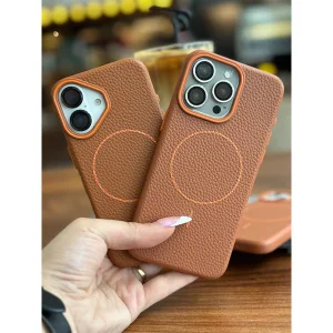 کاور اپیکوی مدل Leather Magnetic مناسب برای گوشی موبایل اپل iPhone 16 Pro