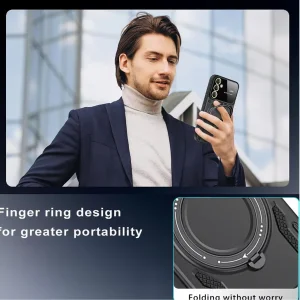 کاور اسپارتان مدل Hybrid Strap مناسب برای گوشی موبایل سامسونگ Galaxy A26 به همراه بند