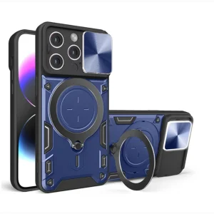 کاور اسپارتان مدل Magnet Ring Strap مناسب برای گوشی موبایل اپل iPhone 16 Pro Max به همراه بند آویز