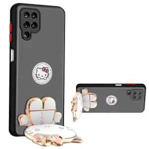 کاور اسپارتان مدل MBC Kitty مناسب برای گوشی موبایل سامسونگ Galaxy A12 به همراه بند نگهدارنده
