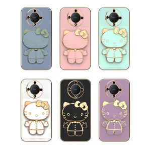 کاور اسپارتان مدل Kitty Strap مناسب برای گوشی موبایل آنر Honor X9B به همراه بند