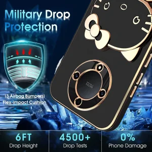 کاور اسپارتان مدل Kitty Strap مناسب برای گوشی موبایل آنر Honor X9B به همراه بند