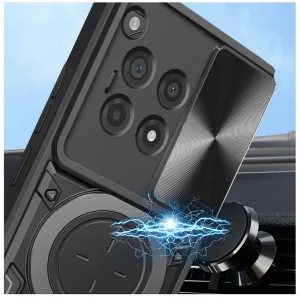 کاور اسپارتان مدل Magnet Ring Strap مناسب برای گوشی موبایل وان پلاس 12R به همراه بند آویز