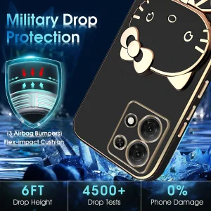 کاور اسپارتان مدل Kitty Strap مناسب برای گوشی موبایل شیائومی Poco X6 Pro به همراه بند