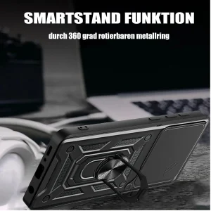 کاور اسپارتان مدل Defender Armor Strap مناسب برای گوشی موبایل شیائومی Redmi 13X/ Redmi 13 5G/ Poco M6 4G به همراه بندآویز