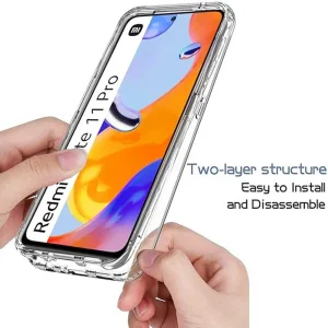 کاور اپیکوی مدل Transparent Clear مناسب برای گوشی موبایل شیائومی Redmi Note 11 Pro 4G