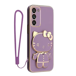 کاور اسپارتان مدل Kitty مناسب برای گوشی موبایل سامسونگ Galaxy S20 FE به همراه بند
