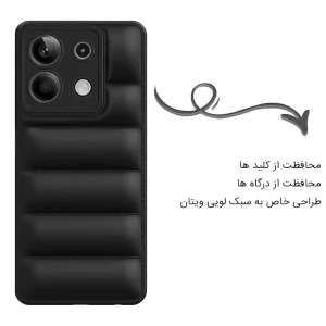 کاور اپیکوی مدل Puffy Puffer مناسب برای گوشی موبایل شیائومی Redmi Note 13 5G