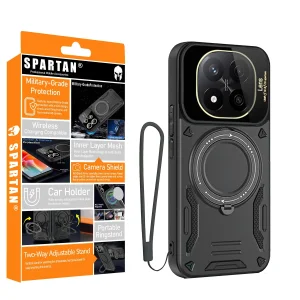 کاور اسپارتان مدل Hybrid Strap مناسب برای گوشی موبایل شیائومی  Redmi Note 14 Pro 5G/ Poco X7 به همراه بند