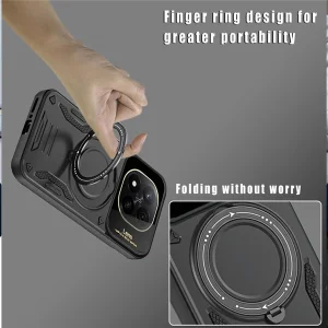 کاور اسپارتان مدل Hybrid Strap مناسب برای گوشی موبایل شیائومی  Redmi Note 14 Pro 5G/ Poco X7 به همراه بند