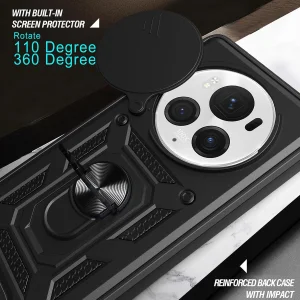 کاور اسپارتان مدل Defender Armor Strap مناسب برای گوشی موبایل آنر Magic 6 Pro به همراه بندآویز