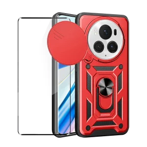 کاور اسپارتان مدل Defender Armor Strap مناسب برای گوشی موبایل آنر Magic 6 Pro به همراه بندآویز