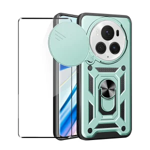 کاور اسپارتان مدل Defender Armor Strap مناسب برای گوشی موبایل آنر Magic 6 Pro به همراه بندآویز