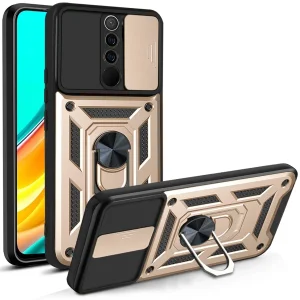 کاور اسپارتان مدل Defender Armor Strap مناسب برای گوشی موبایل شیائومی Redmi 9 / Redmi 9 Pro /Redmi 9 Prime / Poco M2 به همراه بندآویز