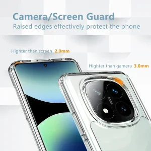 کاور اسپارتان مدل Airbag Space Strap مناسب برای گوشی موبایل شیائومی Redmi Note 14 Pro 5G به همراه بند آویز
