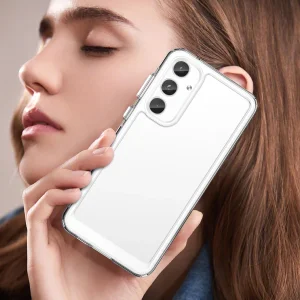 کاور اسپارتان مدل Airbag Space Strap مناسب برای گوشی موبایل سامسونگ Galaxy A56 به همراه بند آویز