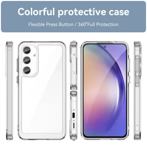 کاور اسپارتان مدل Airbag Space Strap مناسب برای گوشی موبایل سامسونگ Galaxy A56 به همراه بند آویز