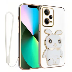 کاور اسپارتان مدل Bunny Strap مناسب برای گوشی موبایل شیائومی Poco X5 Pro به همراه بند