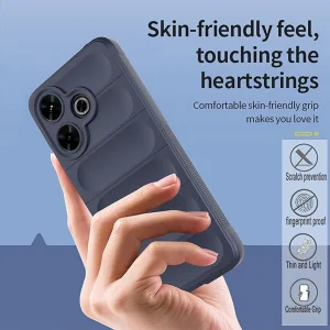 کاور اسپارتان مدل Flex Armor مناسب برای گوشی موبایل شیائومی Poco M6 Plus