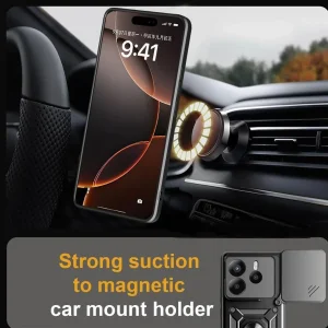کاور اسپارتان مدل Defender Armor مناسب برای گوشی موبایل شیائومی Redmi Note 14 4G به همراه بندآویز و پاپ سوکت