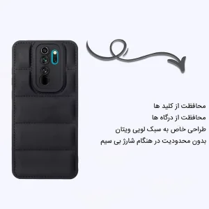 کاور اپیکوی مدل Puffy Puffer مناسب برای گوشی موبایل شیائومی Redmi Note 8 Pro