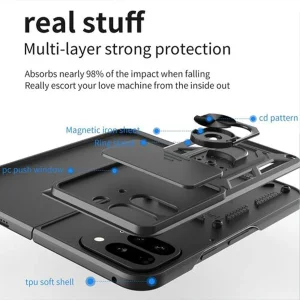 کاور اسپارتان مدل Defender Armor Strap مناسب برای گوشی موبایل گوگل Pixel 9 Pro Fold به همراه بند