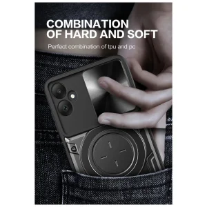 کاور اسپارتان مدل Magnet Ring Strap مناسب برای گوشی موبایل سامسونگ Galaxy A06 به همراه بند آویز