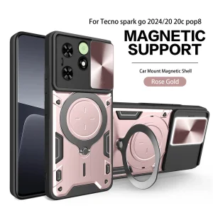 کاور اسپارتان مدل Magnet Ring Strap مناسب برای گوشی موبایل سامسونگ Galaxy A06 به همراه بند آویز